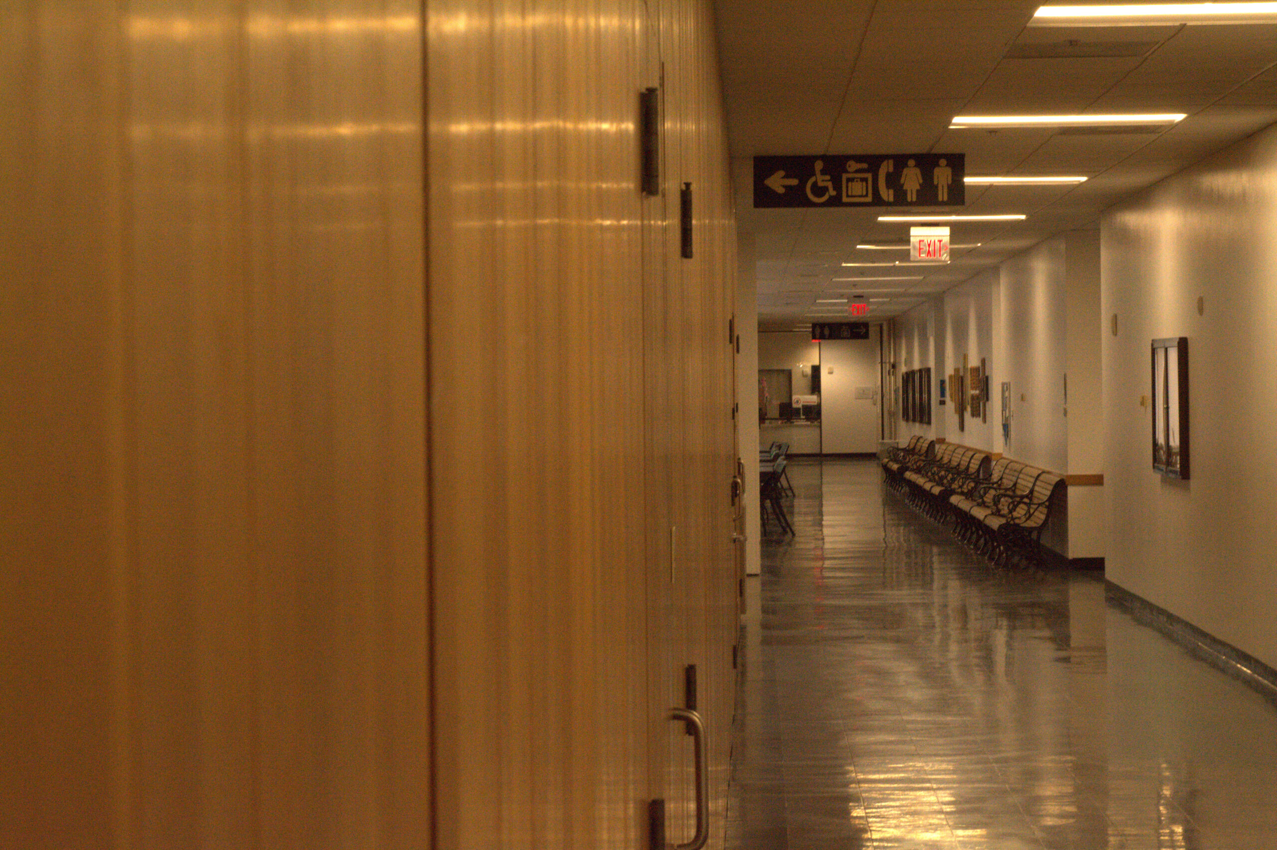 Flyers advertising adult site spotted around campus